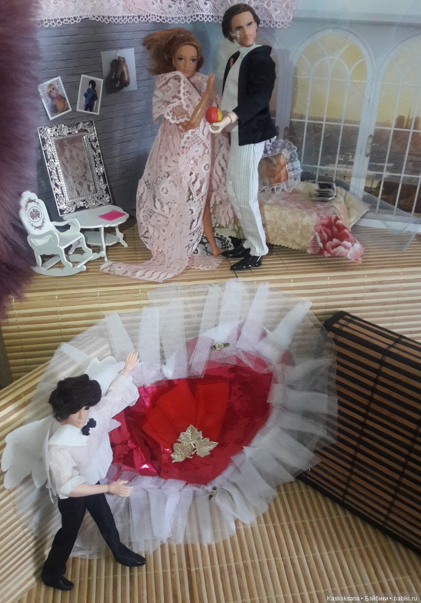 Закулисье команды "ТриО" в спектакле "Три О любви" по мотивам О.Генри "Персик"