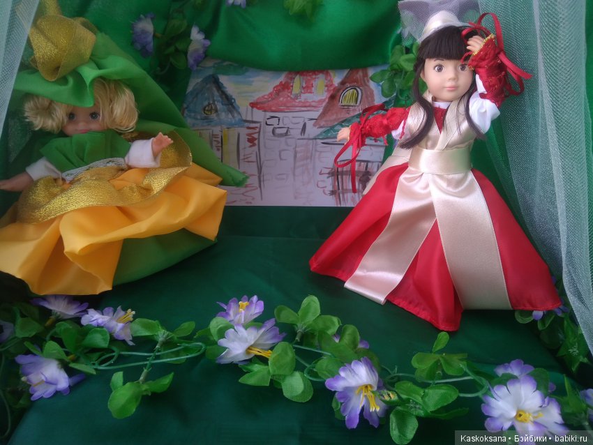 Закулисье спектакля "Три орешка для Золушки" команды "SEN-МЕЧТА"