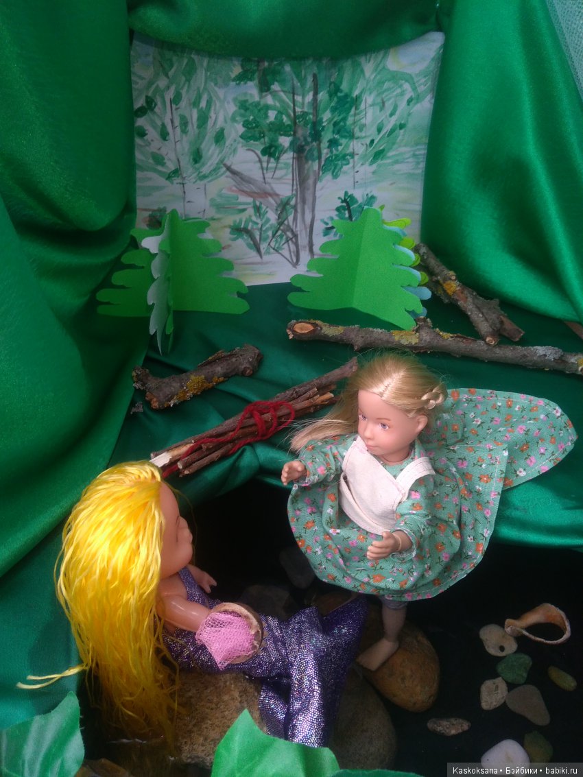 Закулисье спектакля "Три орешка для Золушки" команды "SEN-МЕЧТА"