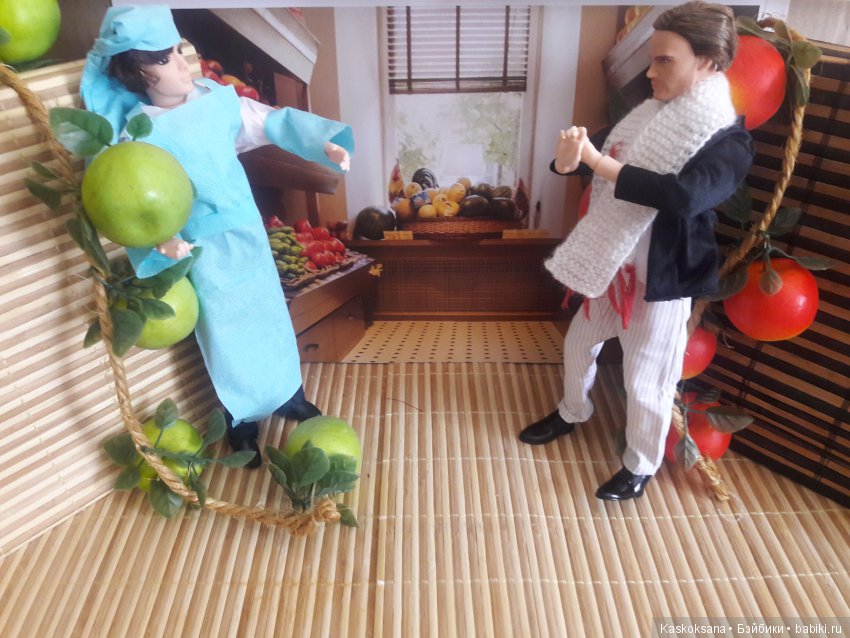 Закулисье команды "ТриО" в спектакле "Три О любви" по мотивам О.Генри "Персик" (фото 10)