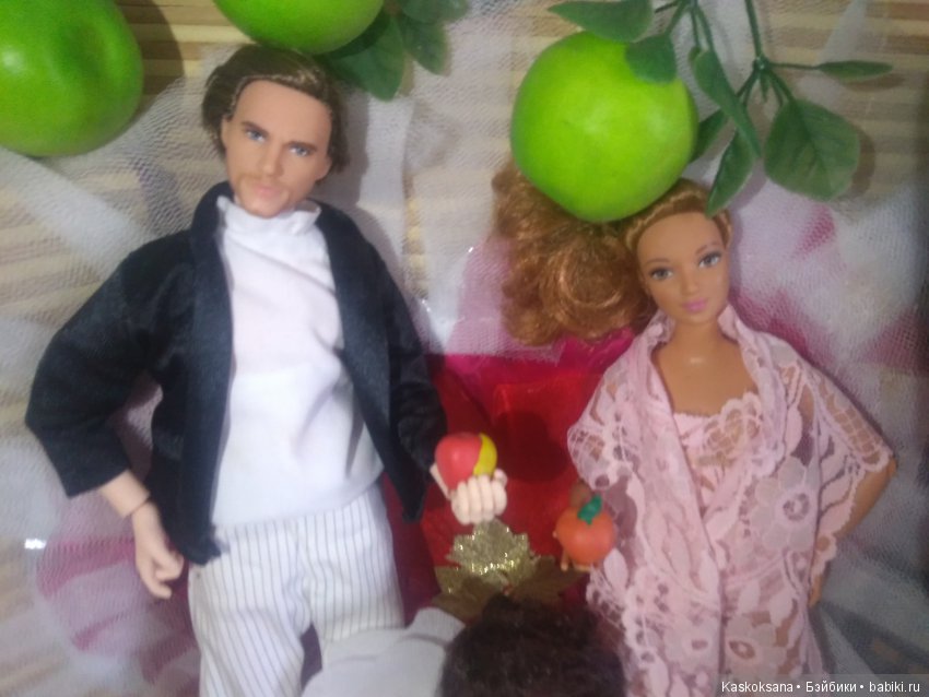 Закулисье команды "ТриО" в спектакле "Три О любви" по мотивам О.Генри "Персик"