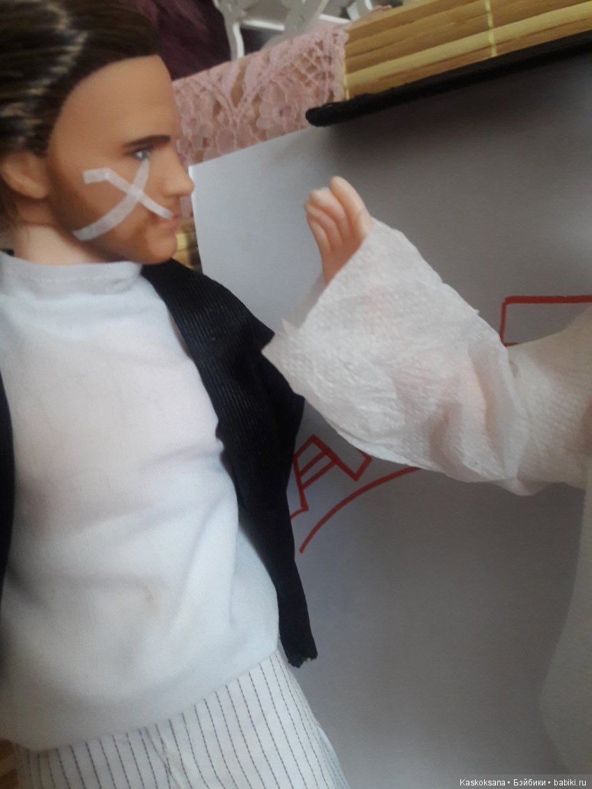 Закулисье команды "ТриО" в спектакле "Три О любви" по мотивам О.Генри "Персик"