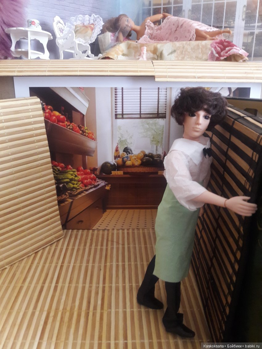 Закулисье команды "ТриО" в спектакле "Три О любви" по мотивам О.Генри "Персик"