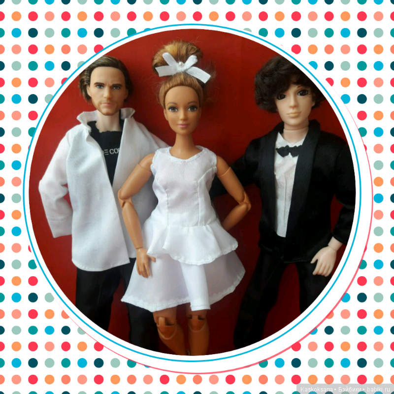 Закулисье команды "ТриО" в спектакле "Три О любви" по мотивам О.Генри "Персик"