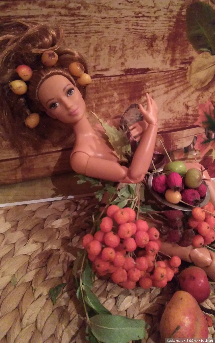 Осенние фантазии на тему природных даров и девичьей красы (фото 6)