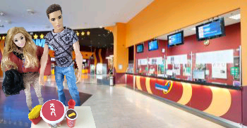 А не сходить ли нам в кино? Кинотеатр полон (фото 6)