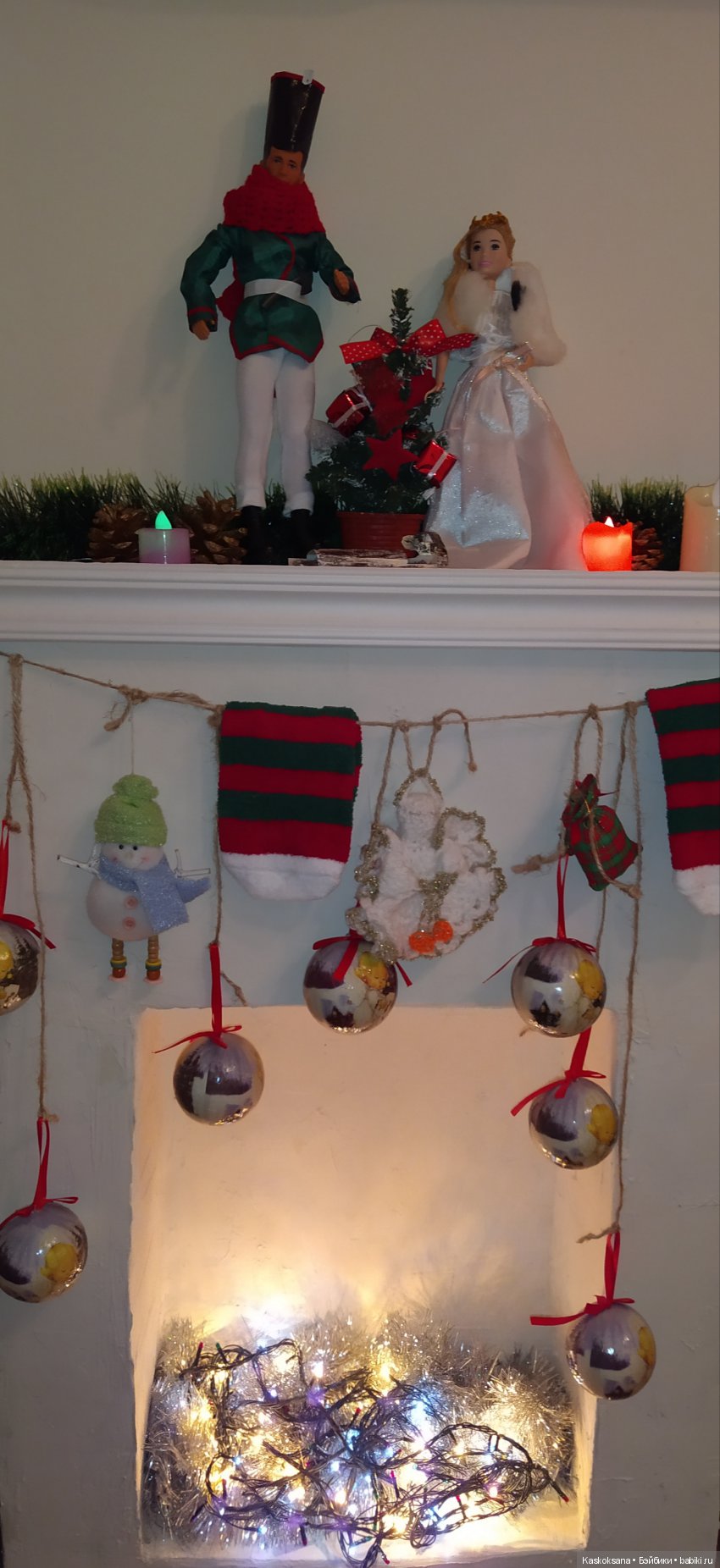 Доброго Сочельника и Счастливого Рождества! Моя "Каминная полка" (фото 6)