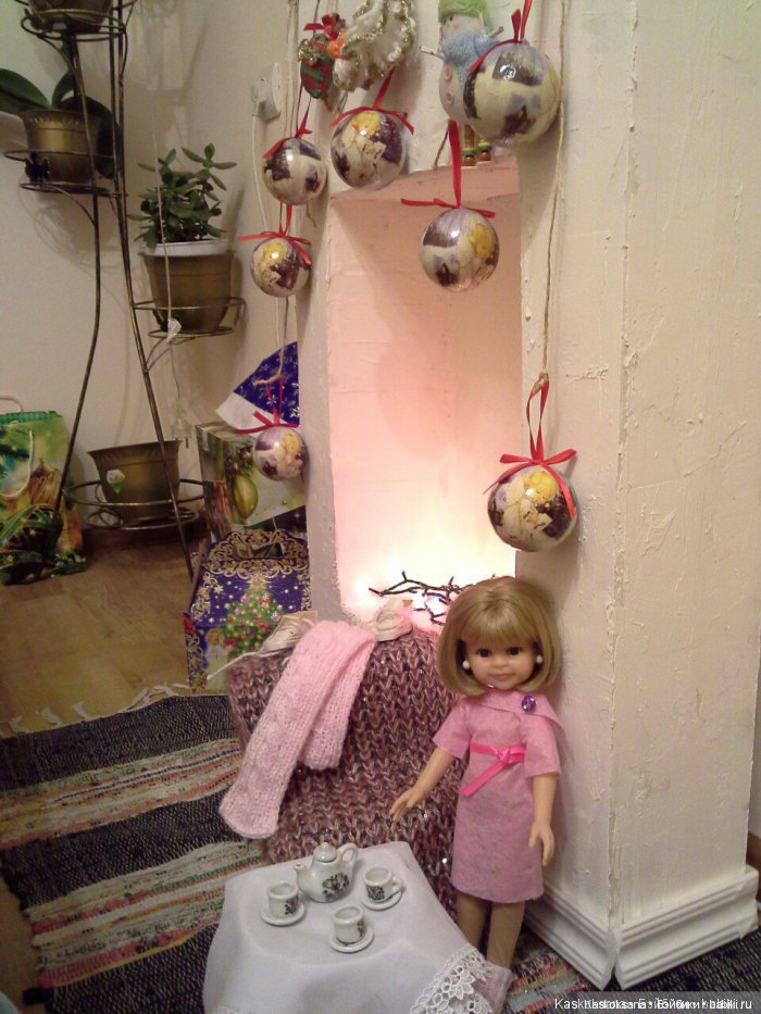 Доброго Сочельника и Счастливого Рождества! Моя "Каминная полка"