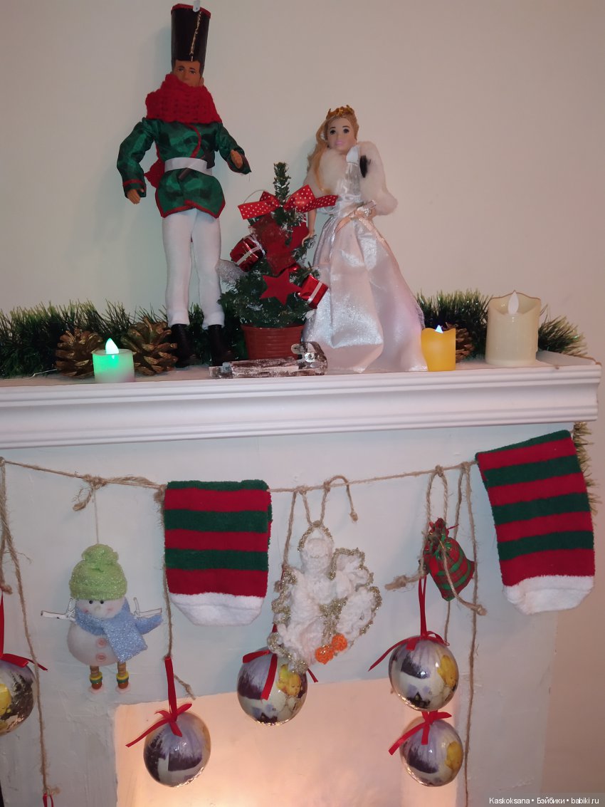 Доброго Сочельника и Счастливого Рождества! Моя "Каминная полка" (фото 5)