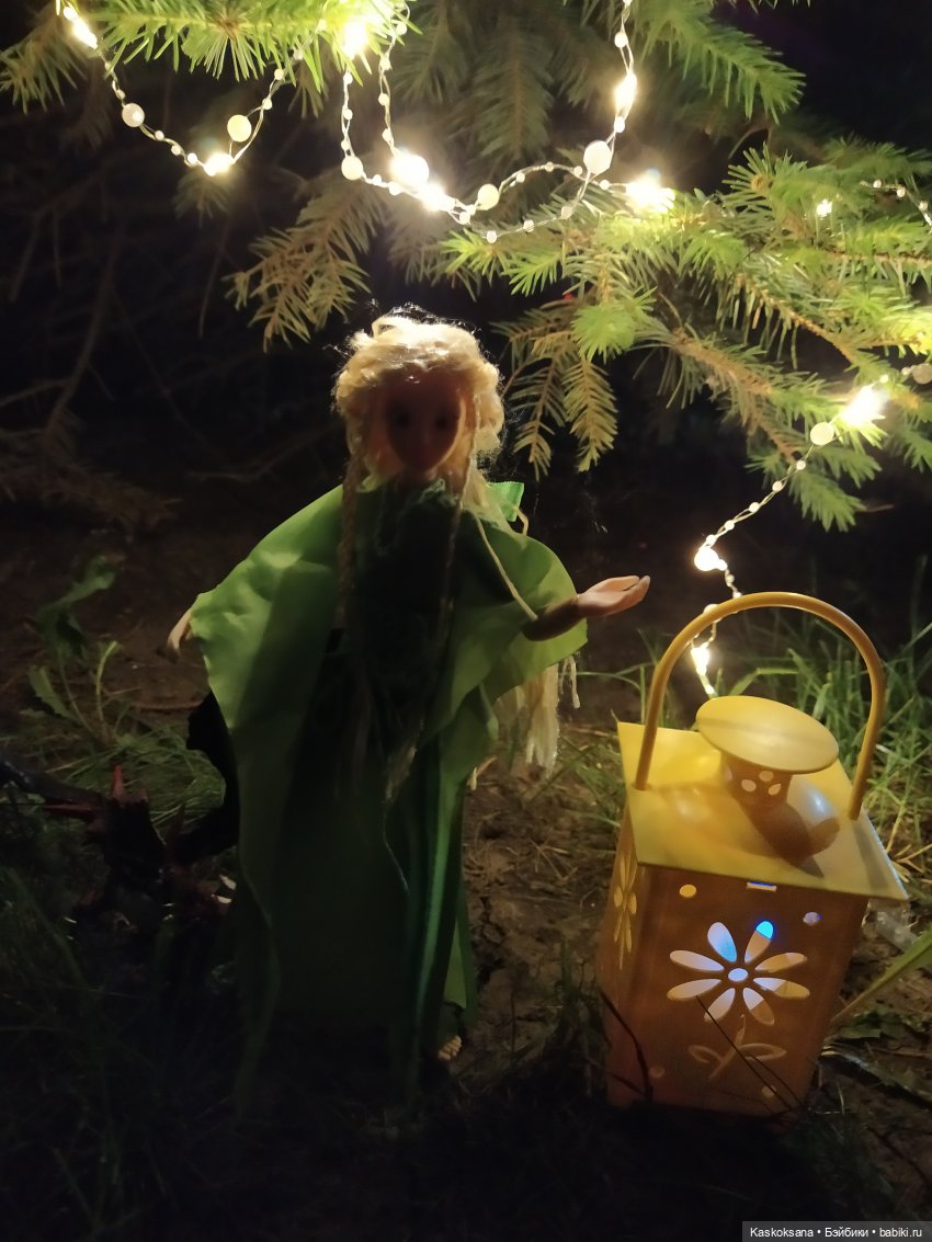 Эльфы в нашем городе. Посиделки с фонариками