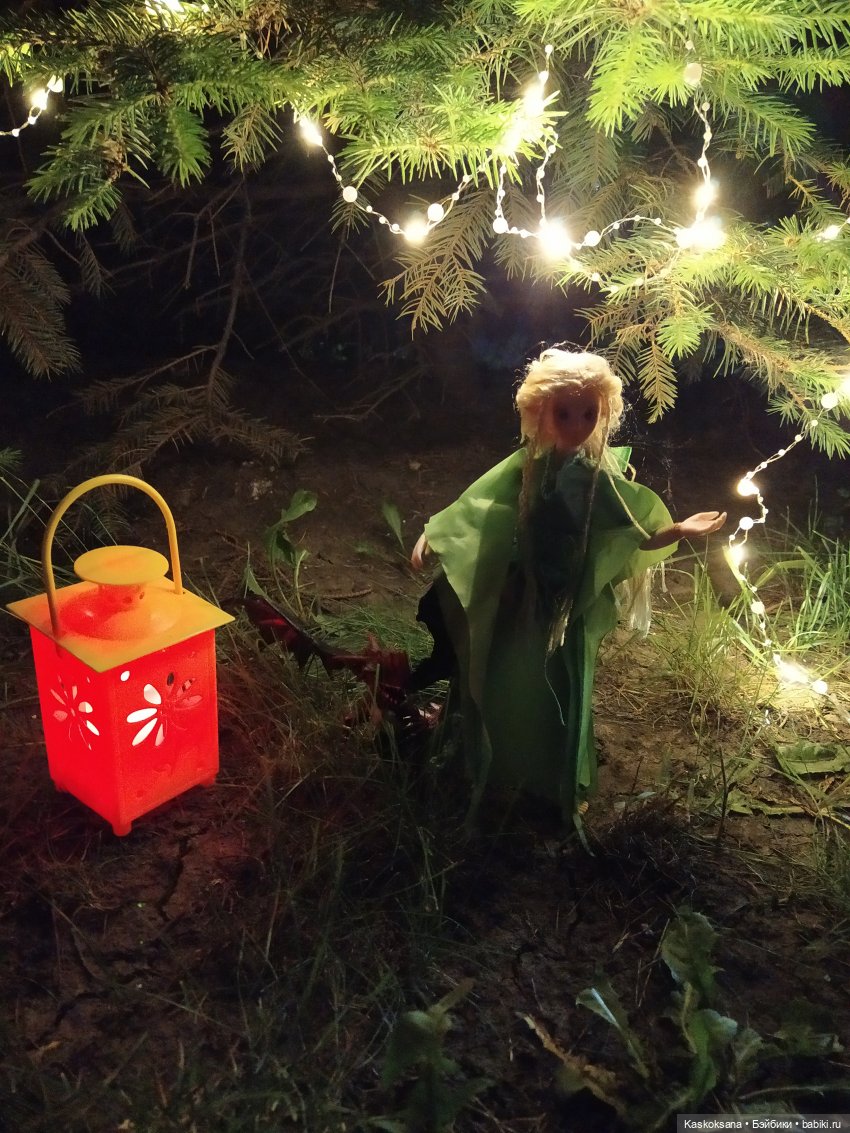 Эльфы в нашем городе. Посиделки с фонариками