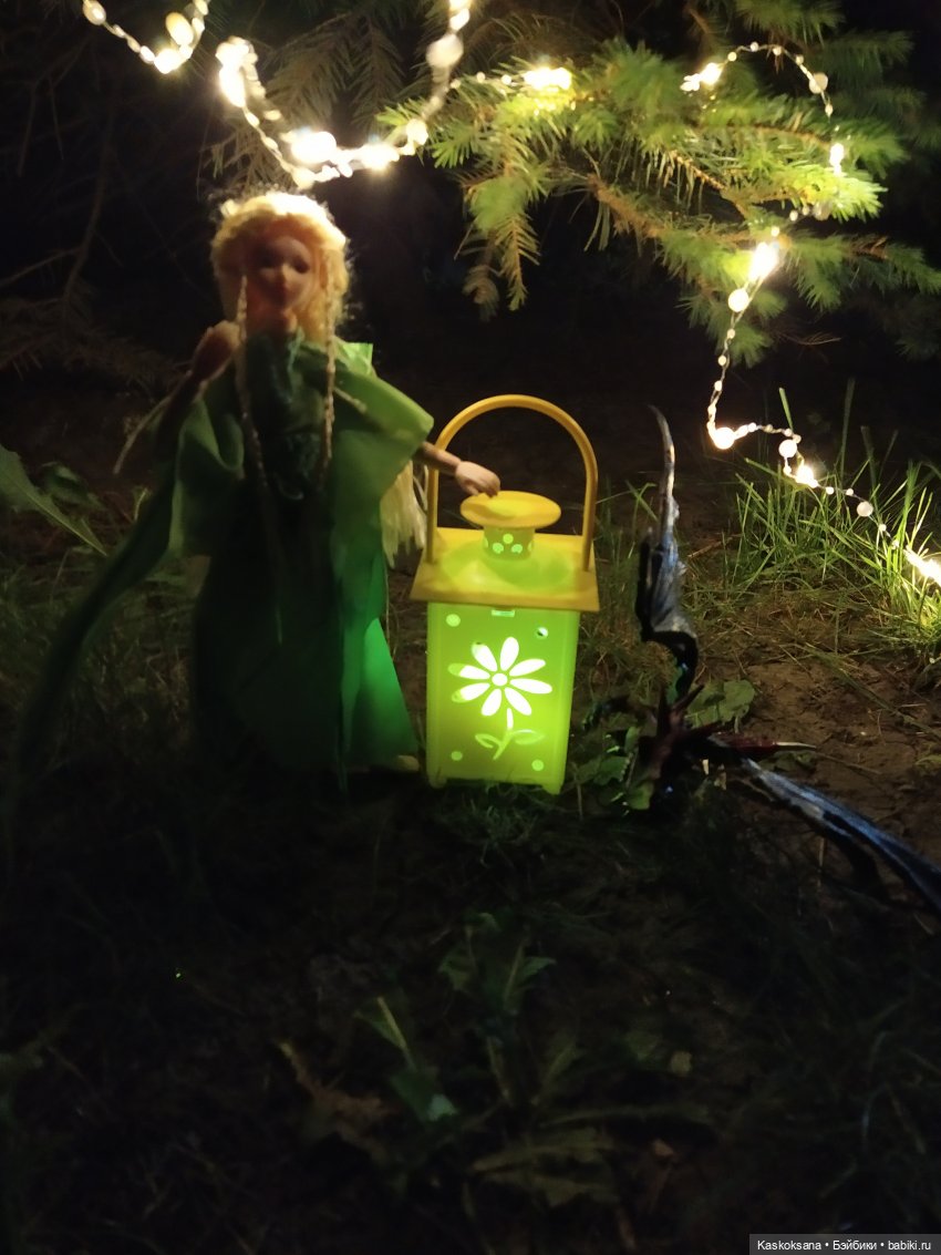 Эльфы в нашем городе. Посиделки с фонариками