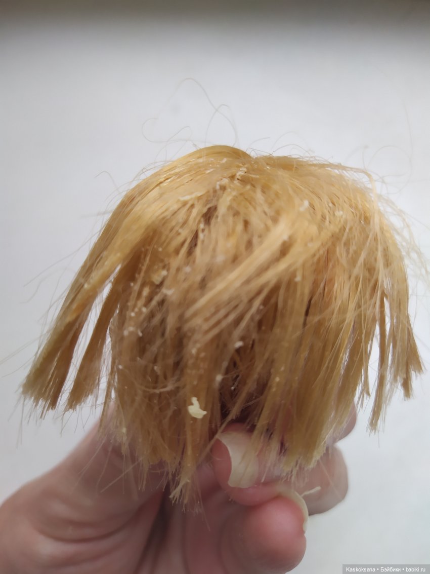 Головняк. Или как я очищала клей (фото 3)