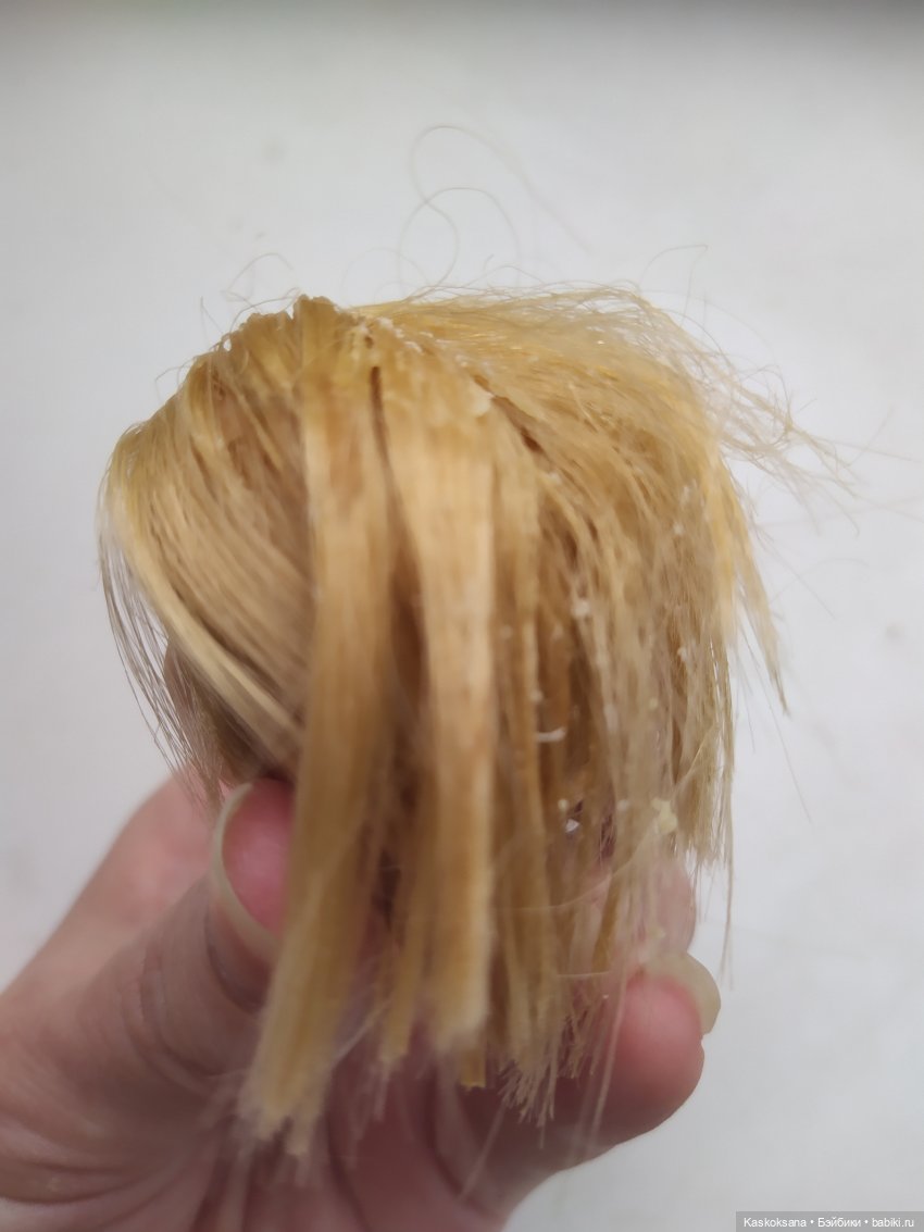 Головняк. Или как я очищала клей (фото 4)