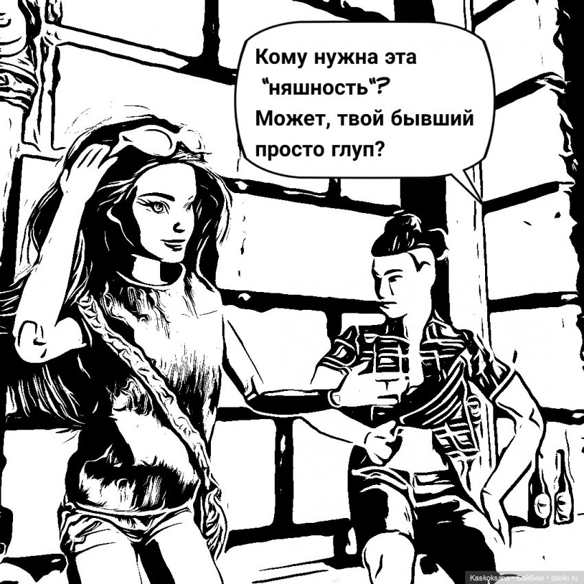 Комикс-блокнот # 2 — Кукольные фотоистории и сериалы: комиксы (фото 9)