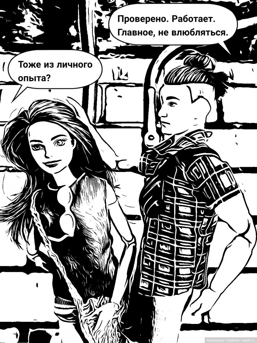 Комикс-блокнот # 2 — Кукольные фотоистории и сериалы: комиксы