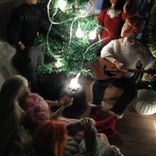 Рождественский вечер в Снежной балке