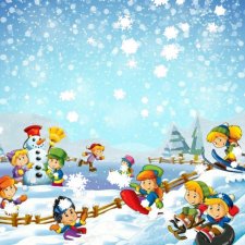 Зимние забавы в Снежной балке