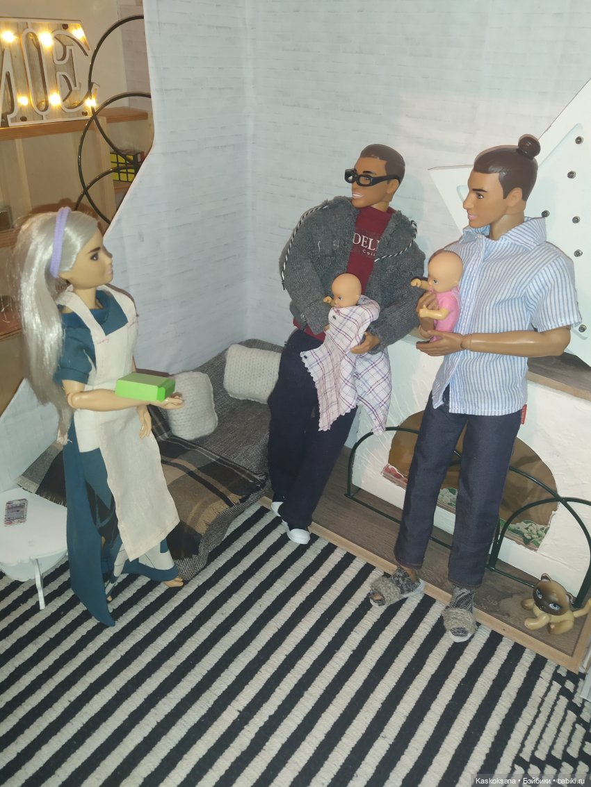 Эл+Бэлл. Бытовой фотосет с младенцами