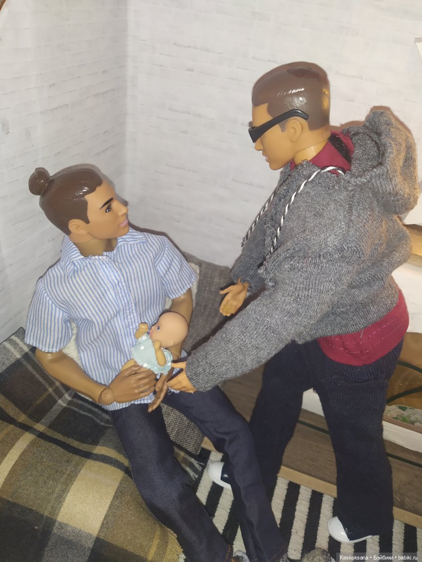 Эл+Бэлл. Бытовой фотосет с младенцами (фото 5)