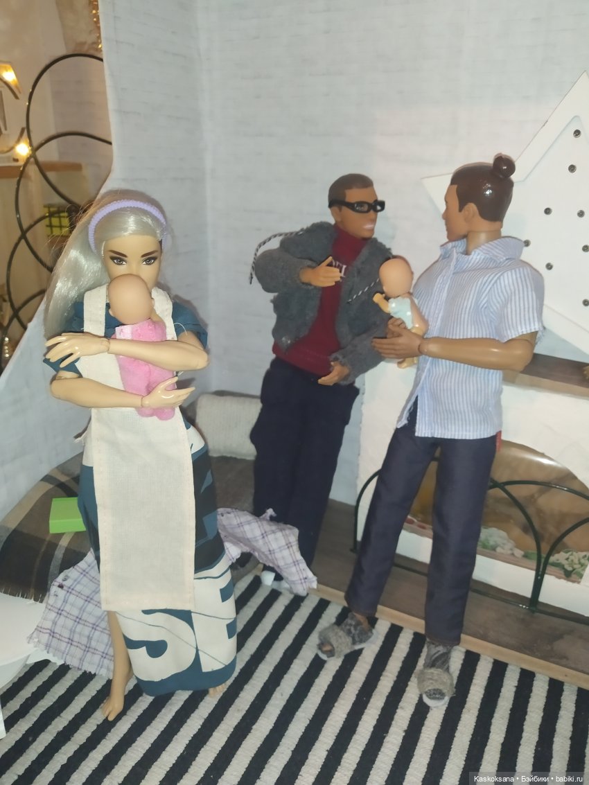 Эл+Бэлл. Бытовой фотосет с младенцами