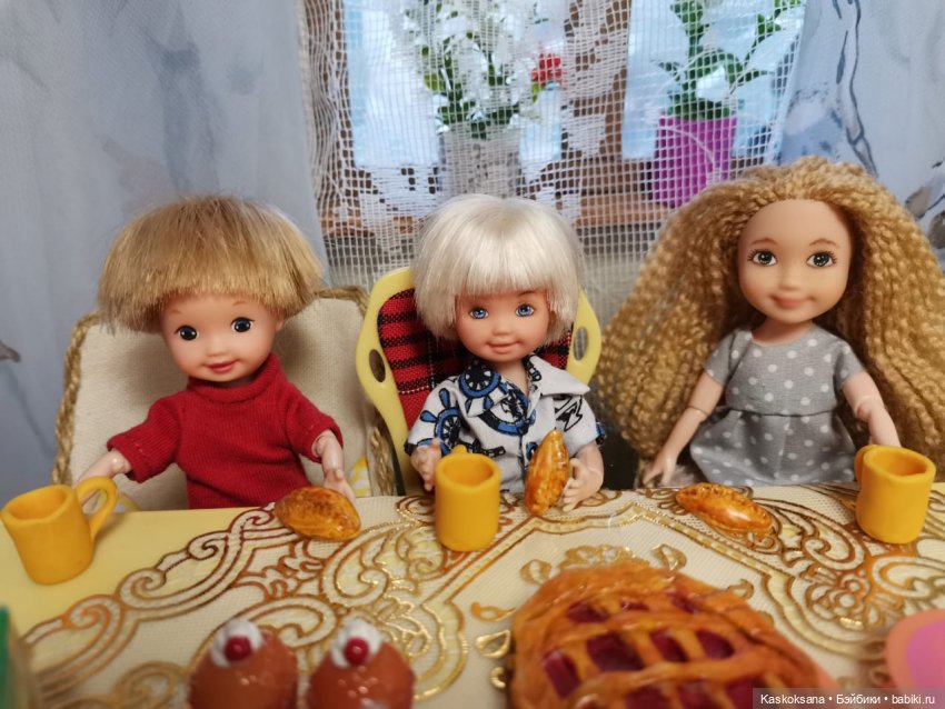 Алекса и Ромка приглашают на весеннее чаепитие