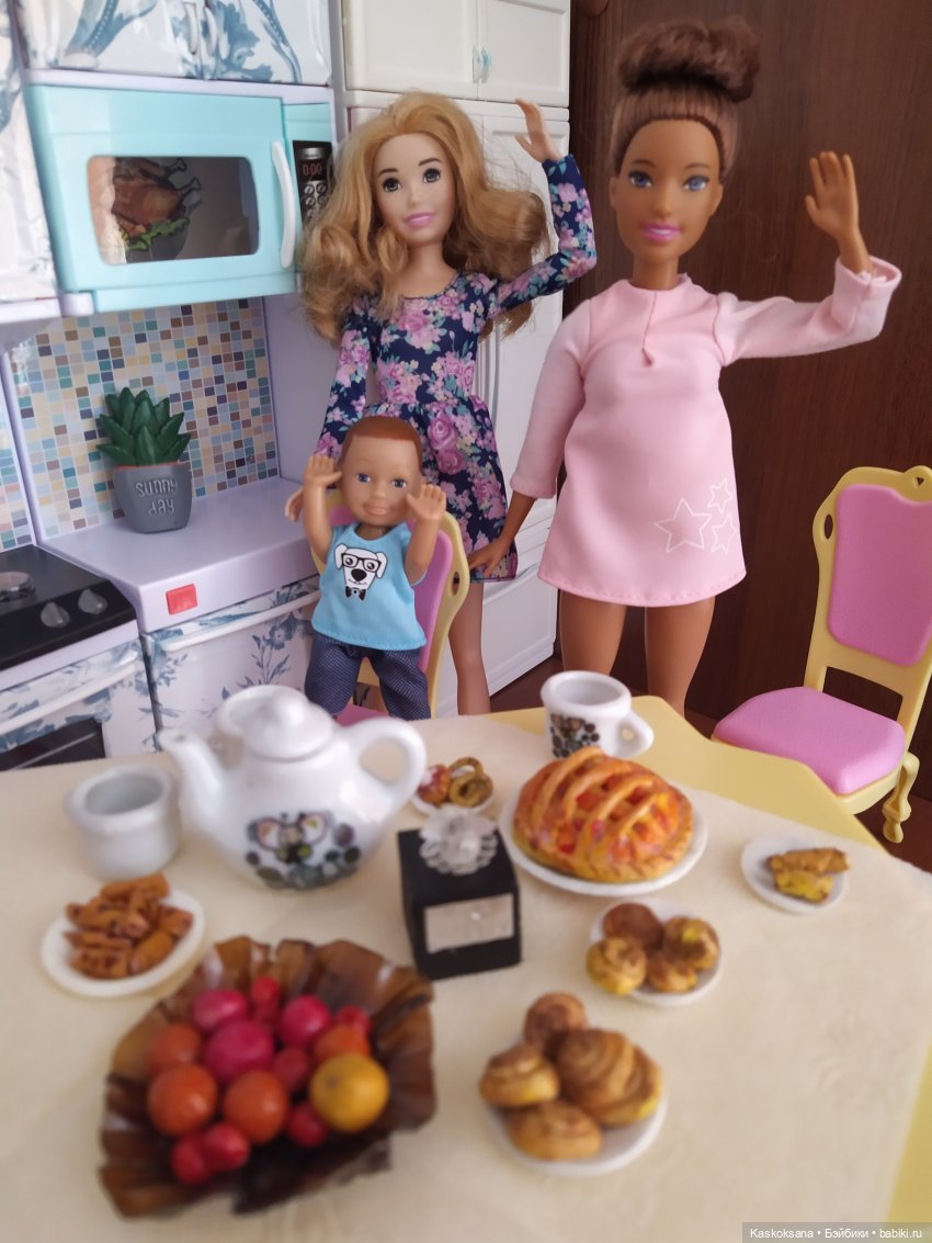 Алекса и Ромка приглашают на весеннее чаепитие