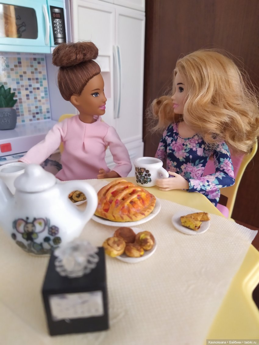 Алекса и Ромка приглашают на весеннее чаепитие