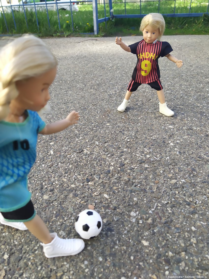 Страсти футбольные — Куклы Kathe Kruse (Кате/Кэте Крузе): фото