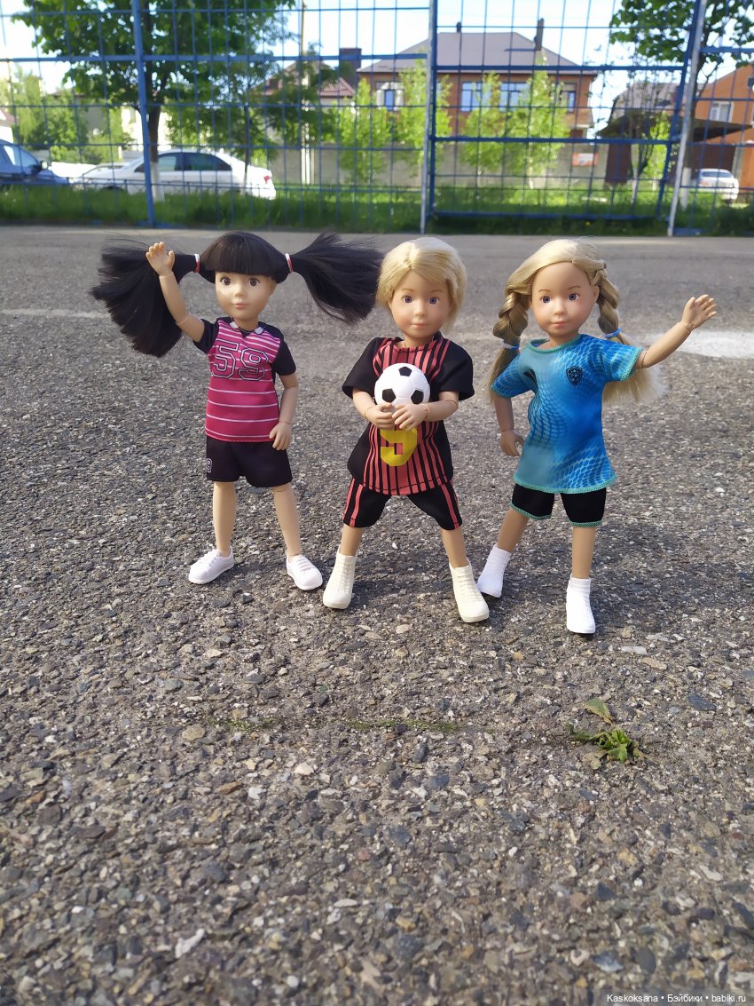 Страсти футбольные — Куклы Kathe Kruse (Кате/Кэте Крузе): фото