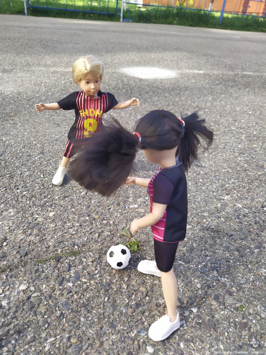 Страсти футбольные — Куклы Kathe Kruse (Кате/Кэте Крузе): фото (фото 4)