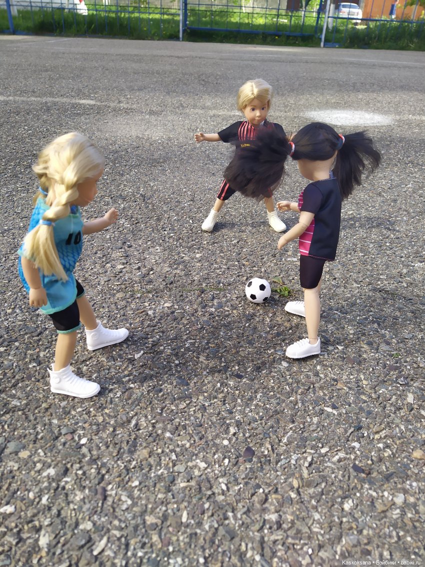 Страсти футбольные — Куклы Kathe Kruse (Кате/Кэте Крузе): фото (фото 9)