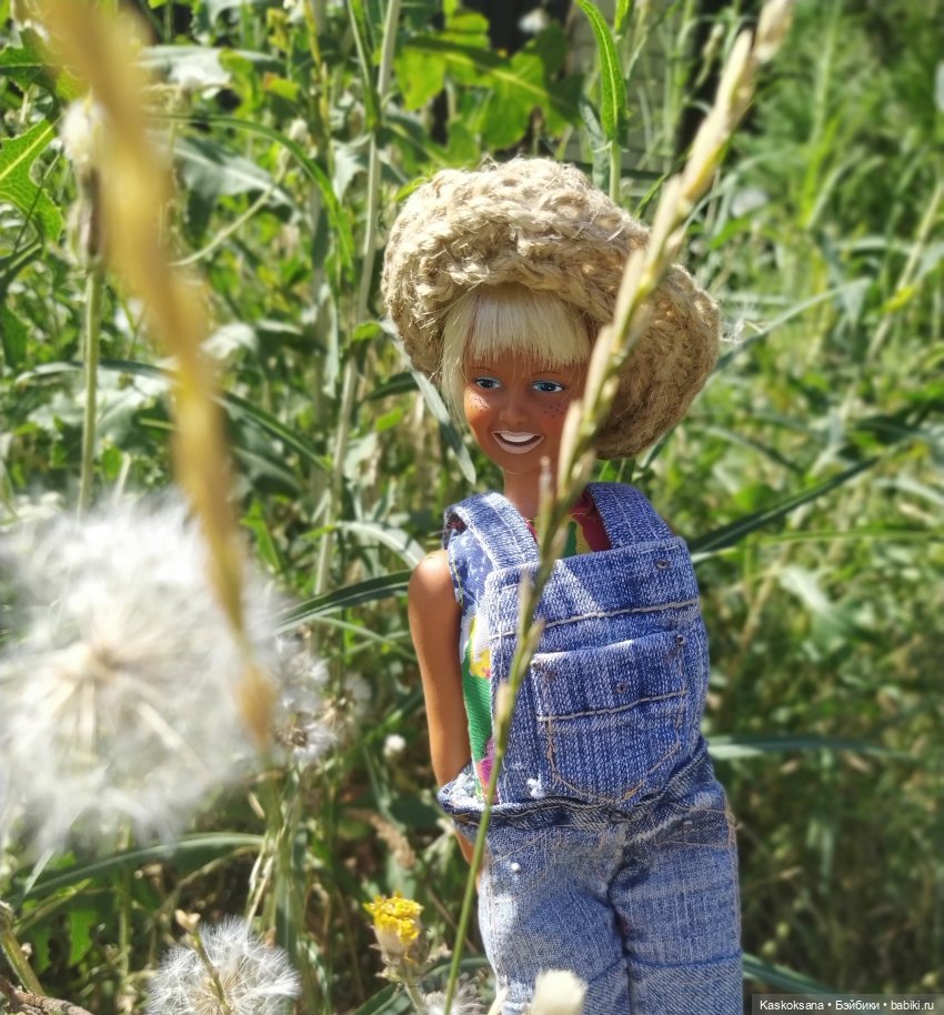 Винтажное лето. Дасти-огородница