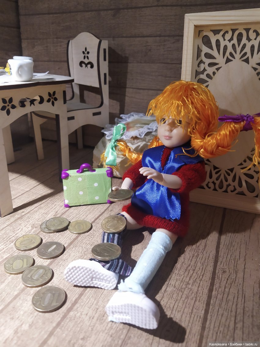 Пеппи Длинный-чулок. Как к Пеппи забираются воры (фото 9)