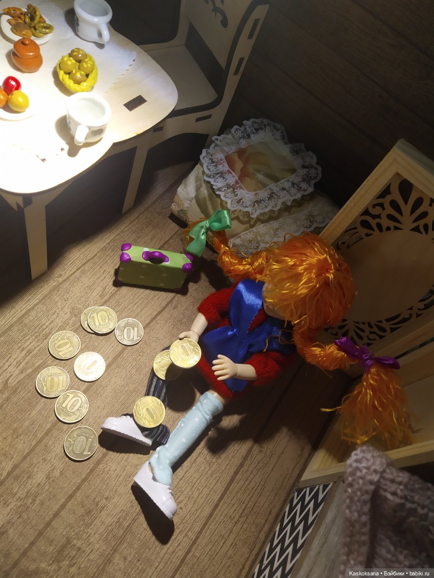 Пеппи Длинный-чулок. Как к Пеппи забираются воры (фото 5)