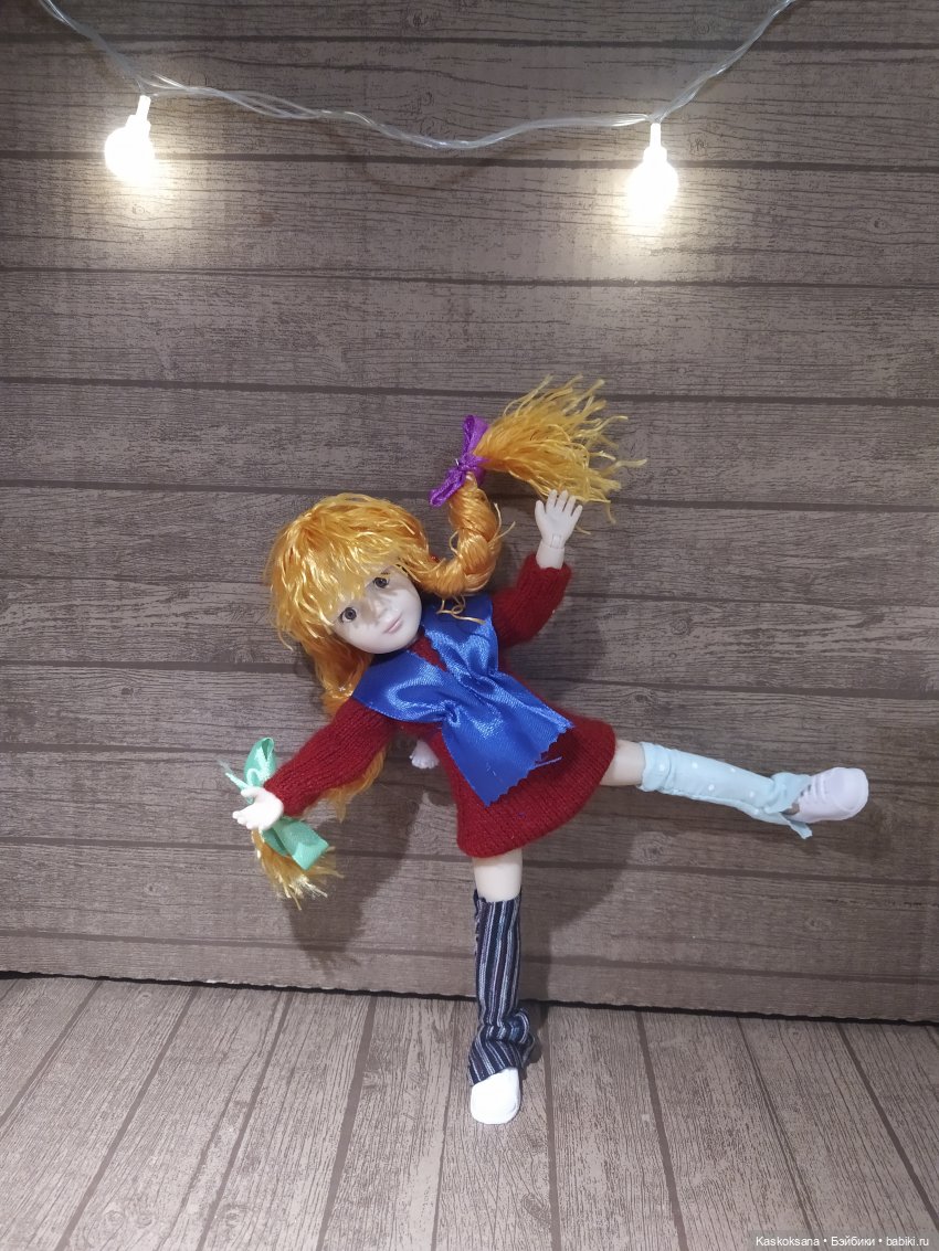 Как я делала театральный паричок для Пеппилотты