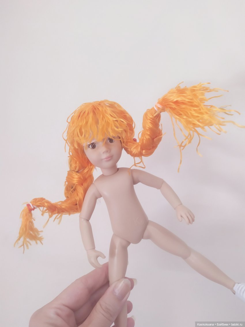 Как я делала театральный паричок для Пеппилотты