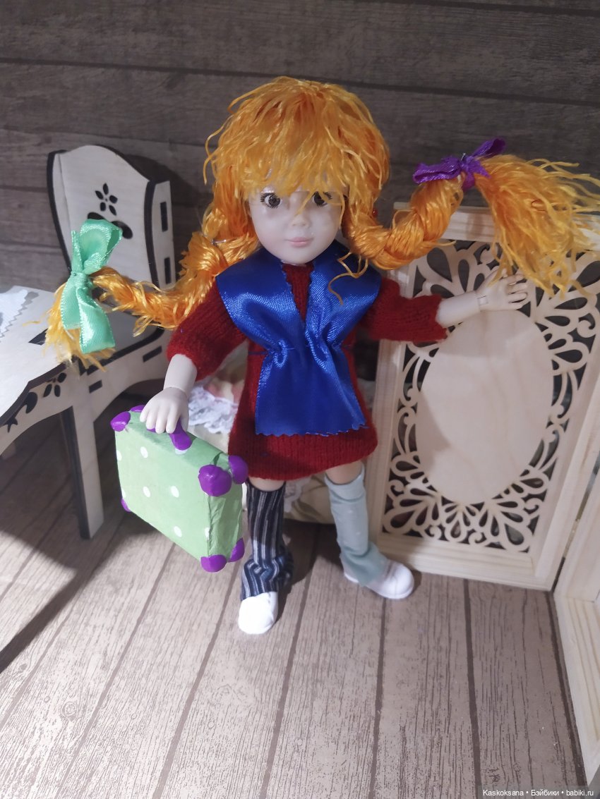 Как я делала театральный паричок для Пеппилотты