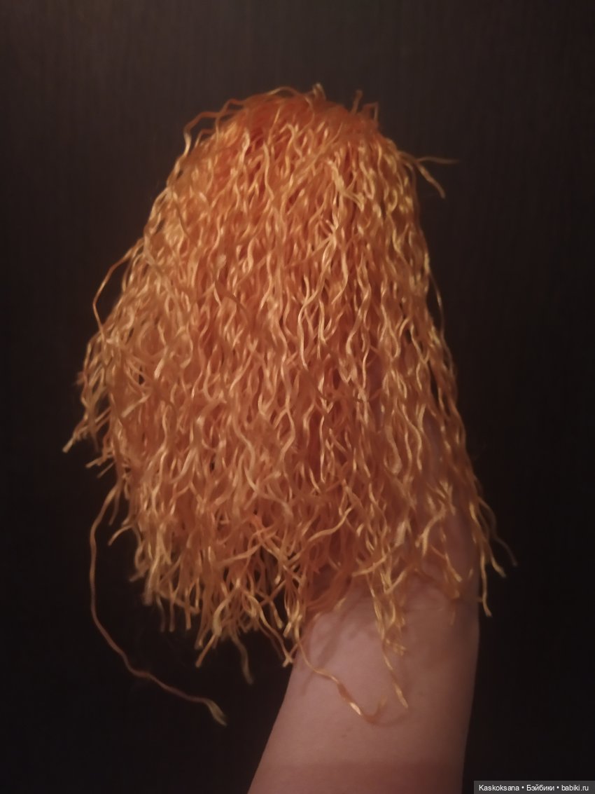 Как я делала театральный паричок для Пеппилотты