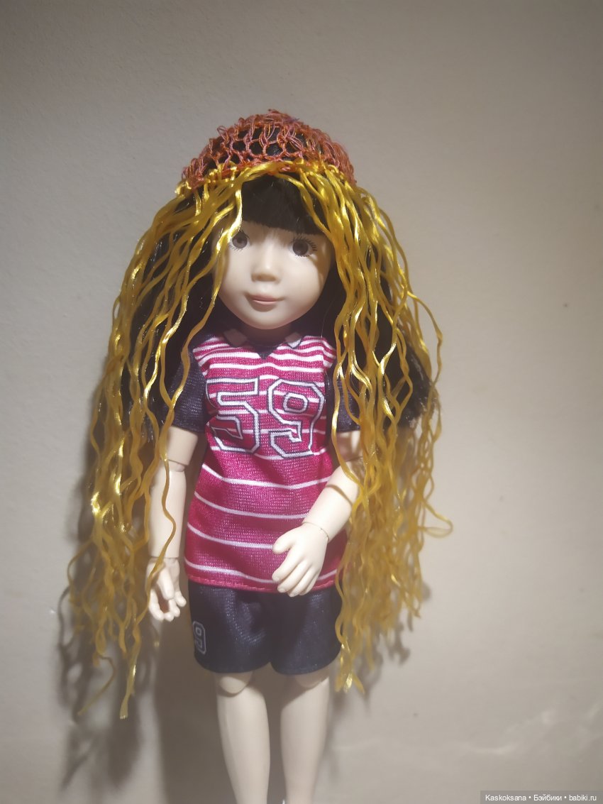 Как я делала театральный паричок для Пеппилотты (фото 6)