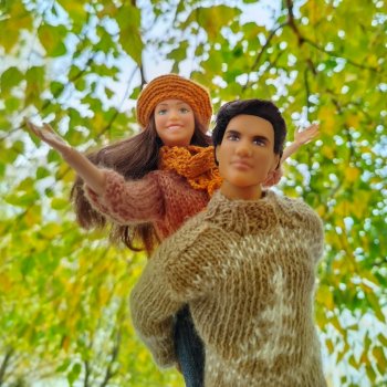 Джейкоб и Ренесми. Осеннее