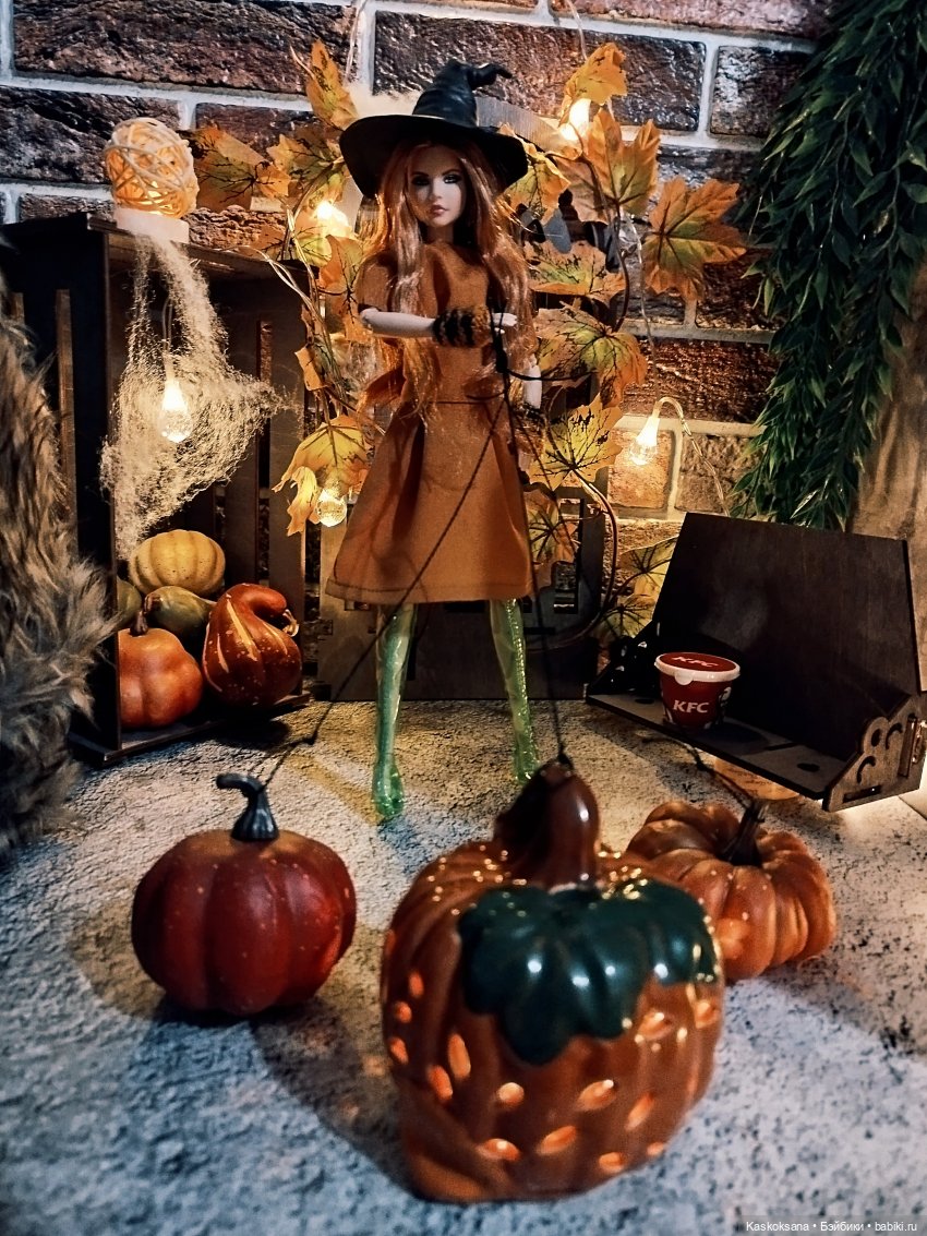 Как Любимчики тыквами были