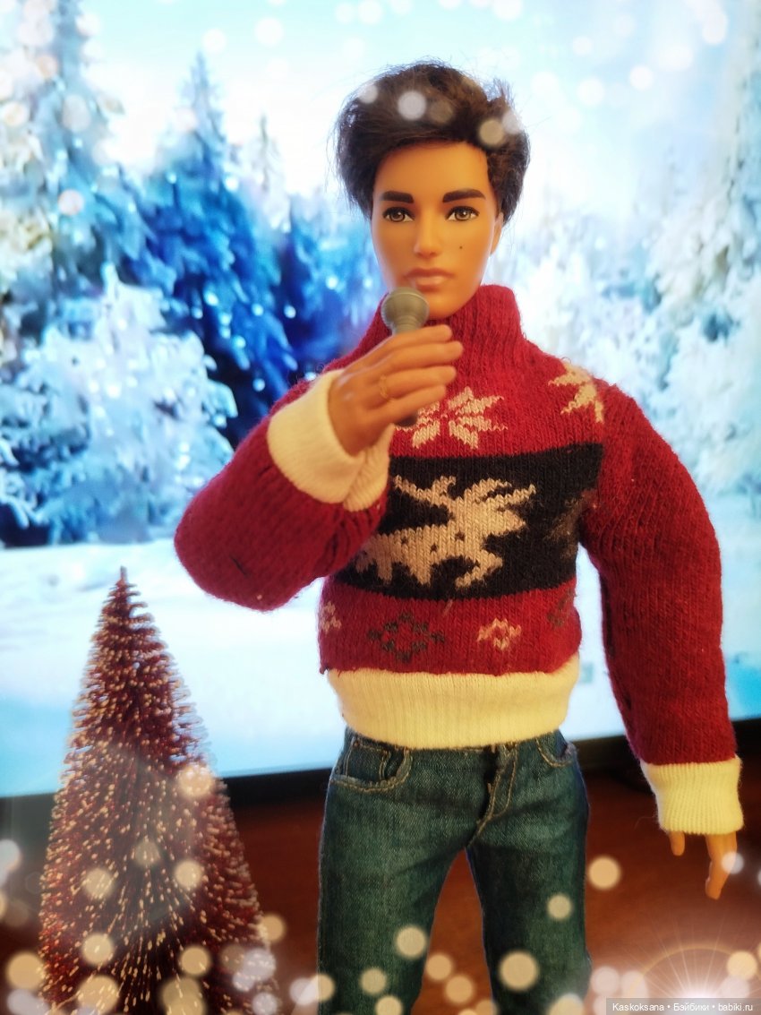 Новогодняя телепрограмма. Шире круг. "Снег кружится"