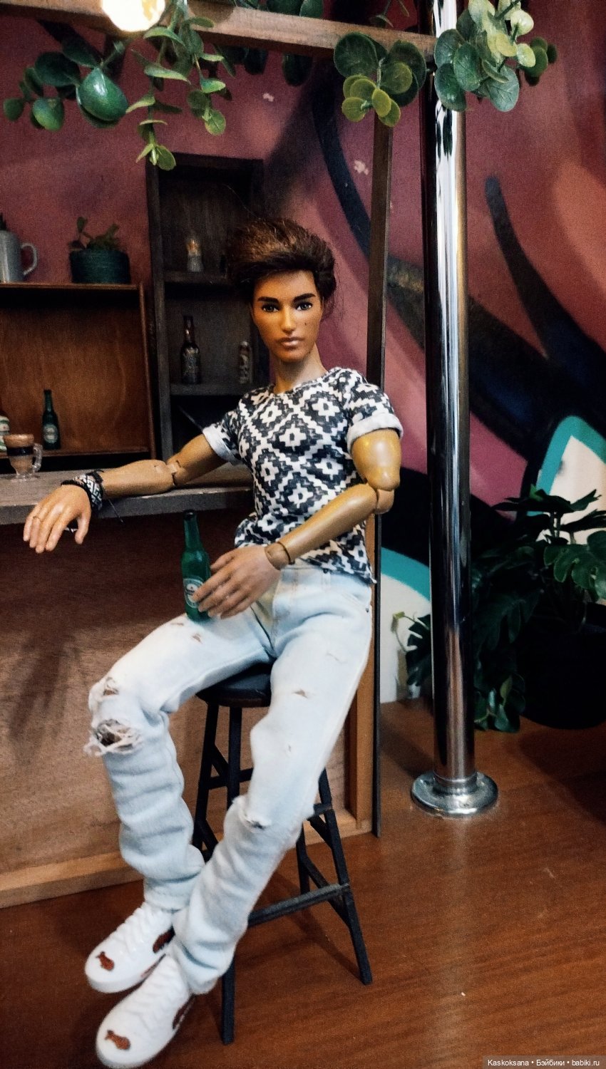 Новая локация "Бар-паб" — Зарисовки из кукольной жизни: фотоистории (фото 4)