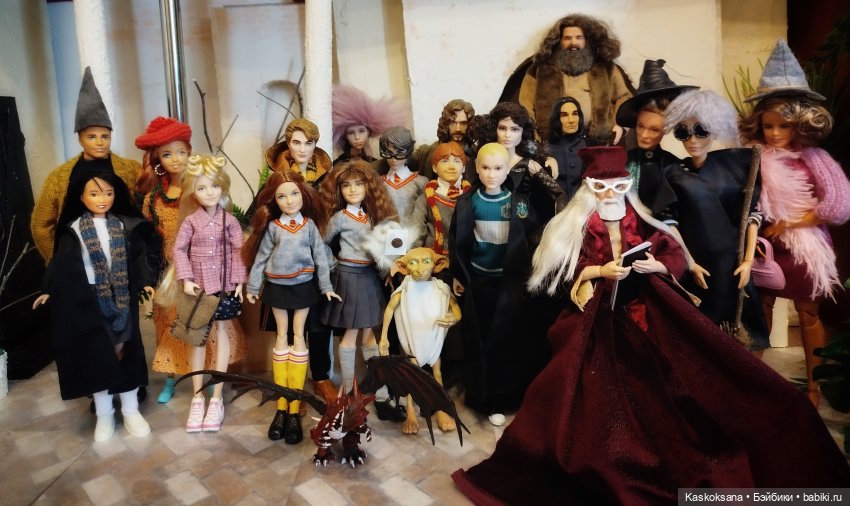 Веселая весна в Хогвартсе: в масках и без