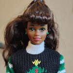 Holiday Season Barbie AA Christie Кристи
