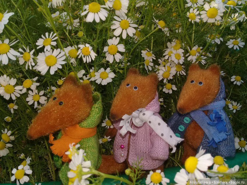 Семейка — Домашние фото авторских игрушек: Тедди (фото 4)