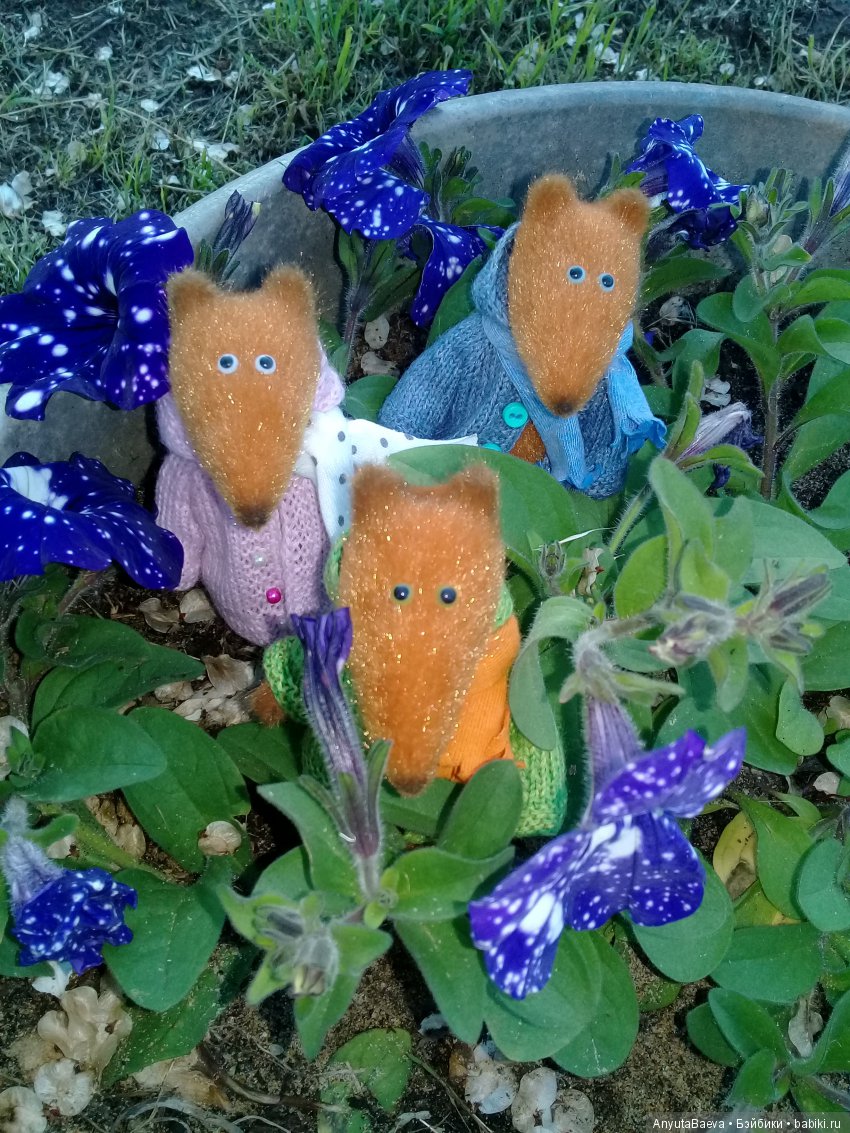 Семейка — Домашние фото авторских игрушек: Тедди (фото 8)