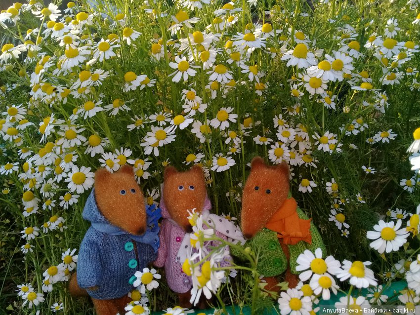 Семейка — Домашние фото авторских игрушек: Тедди (фото 10)