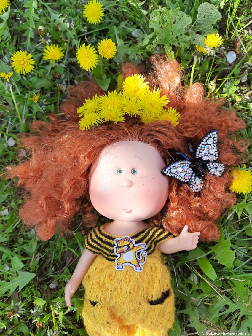 С днём одуванчика — Куклы Nines d'Onil (Нинес): Миа (Mia) (фото 2)